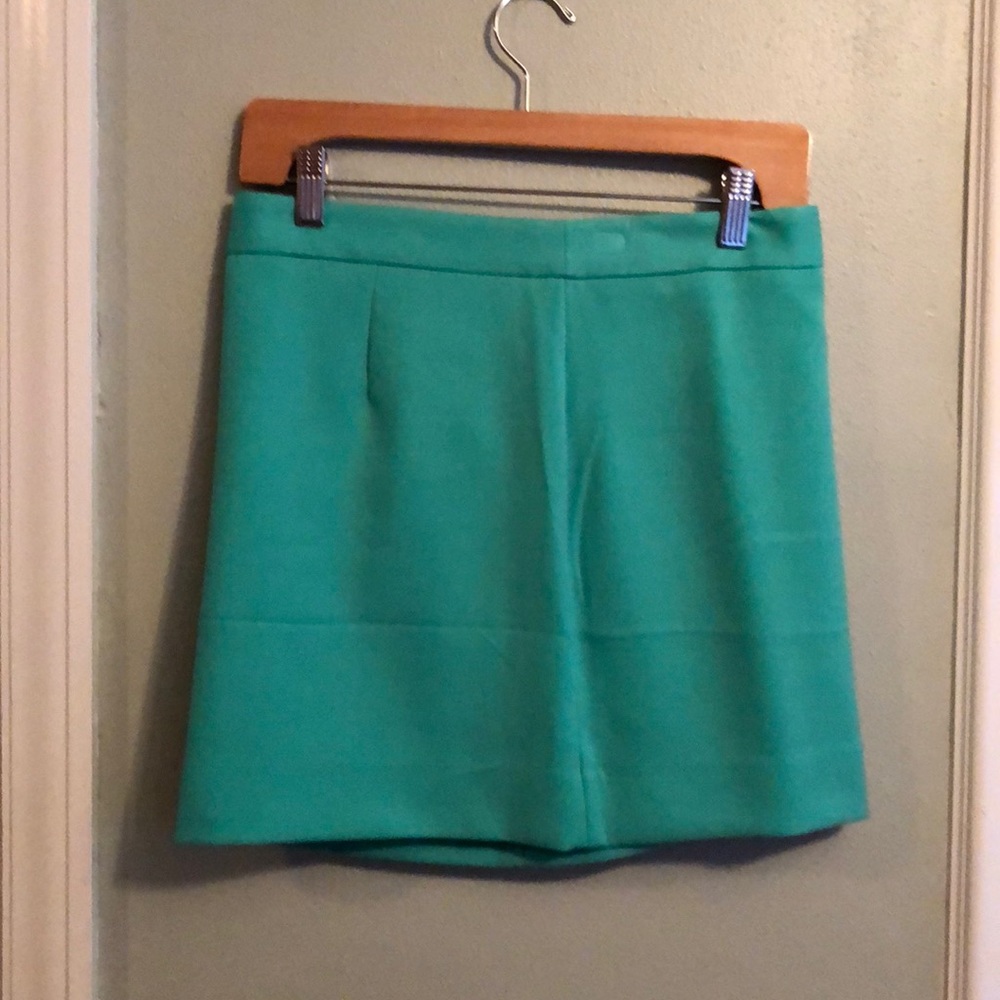 Gap size 0 teal mini skirt